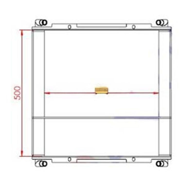 Volvo Oil Cooler 11886550 Compatible for Volvo Excavator BL61 BL61PLUS