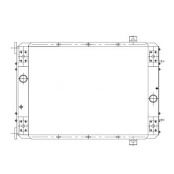 JCB Hydraulic Oil Cooler 30/926069 Compatible for JCB 411