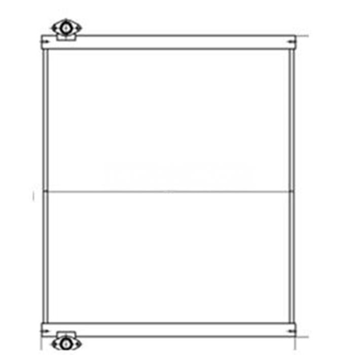 John Deere Oil Cooler 4655038 Compatible for John Deere 850DLC Excavator