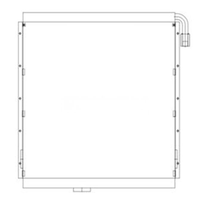 Hitachi Oil Cooler TB00731/02 Compatible for Hitachi Excavator EX600