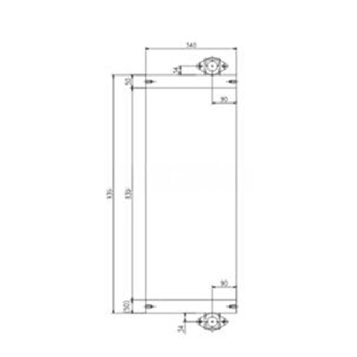 Kobelco Oil Cooler Compatible for Kobelco Excavator SK210-8