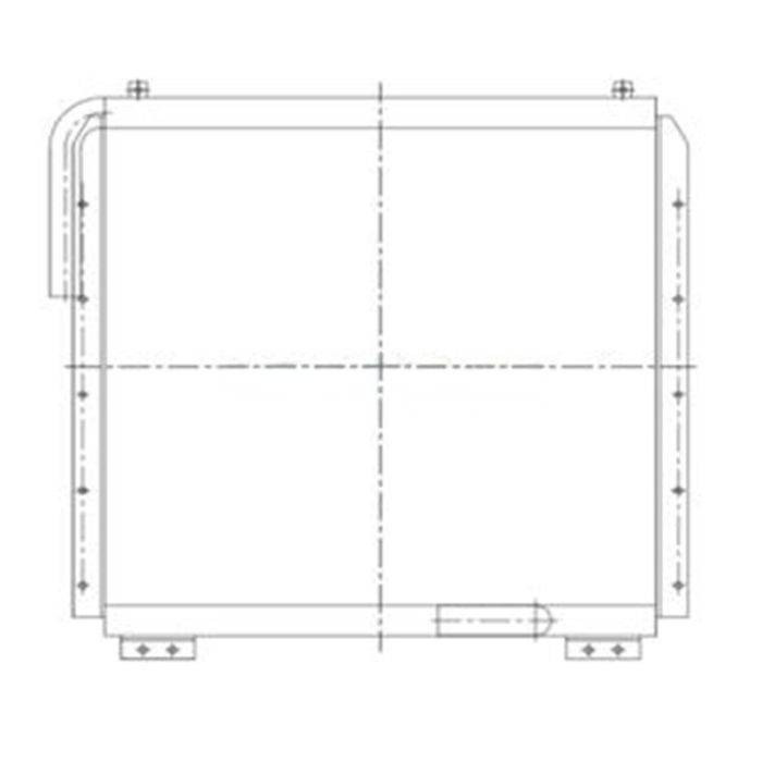 Kobelco Oil Cooler Compatible for Kobelco Excavator SK400-1