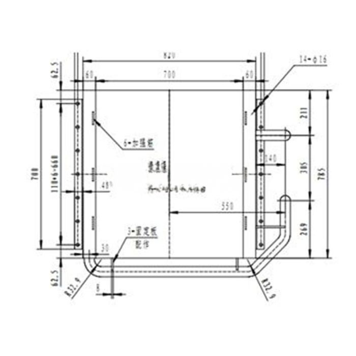 Doosan Oil Cooler Compatible for Doosan Excavator DH220-3