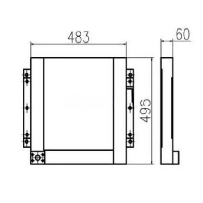 Lonking For Lonking LG6065 Hydraulic Oil Cooler