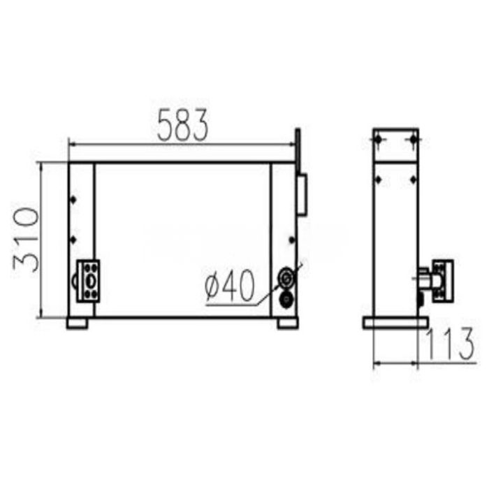 Lonking For Lonking LG6060D Hydraulic Oil Cooler