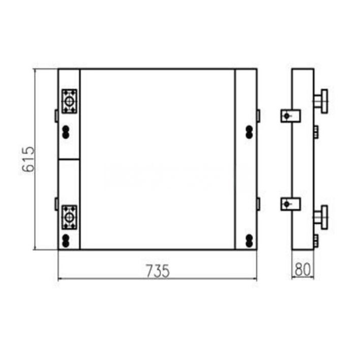 SDLG For SDLG LG6150E LG6135E LG6180 Hydraulic Oil Cooler