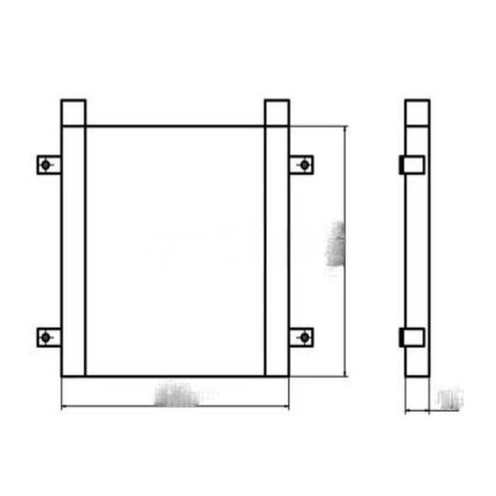 Yanmar For Yanmar Excavator VIO80 VIO80NS Hydraulic Oil Cooler
