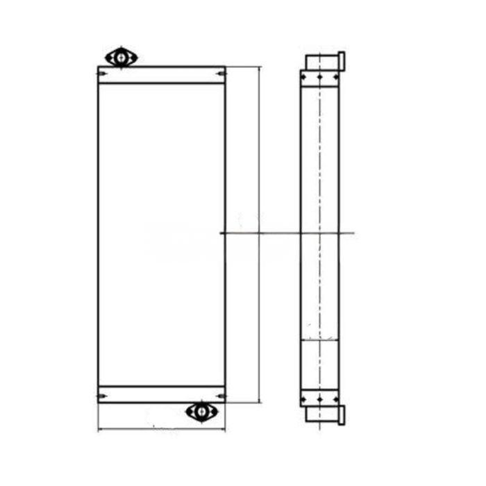Kobelco For Kobelco Excavator SK350LC-8 Hydraulic Oil Cooler
