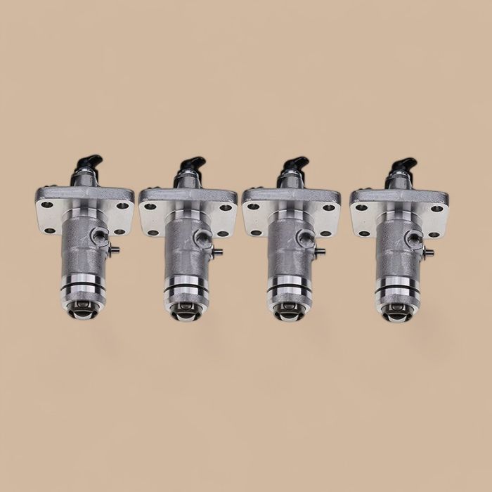 Isuzu 4PCS Fuel Injection Pump 658A527143 Compatible for Isuzu Engine 3LB1 3LD1 4LB1 4LE1
