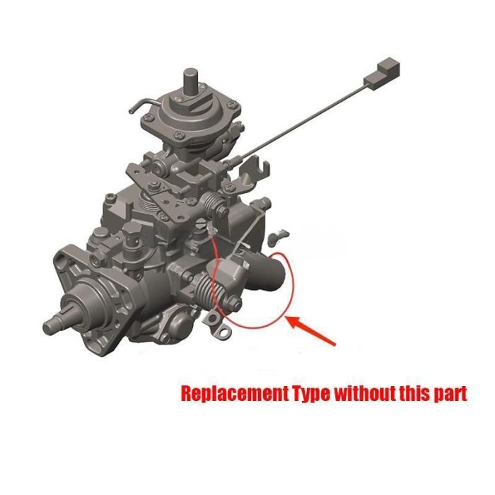 Mitsubishi Fuel Injection Pump 32A6507380 32A65-07380 Compatible for Mitsubishi Engine S4S