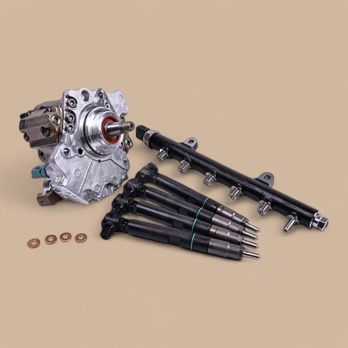 Doosan Fuel Injection System Kit 7256789 7261663 7256757 Compatible for Doosan Engine D34 Bobcat Loader T740 T750 T770 T870 S740 S750 S770 S850