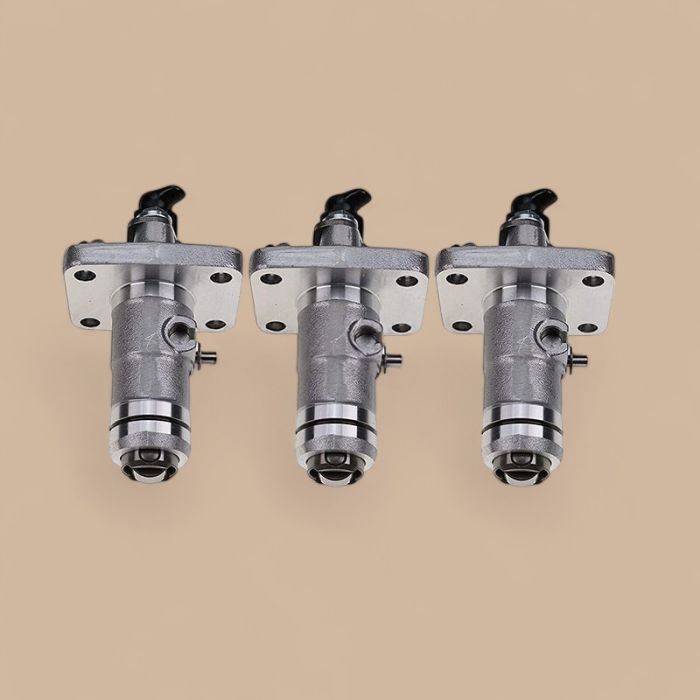 Isuzu 3PCS Fuel Injection Pump 658A527143 Compatible for Isuzu Engine 3LB1 3LD1 4LB1 4LE1