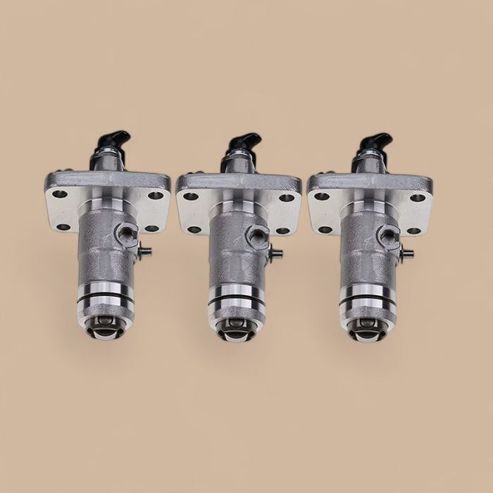 Isuzu 3PCS Fuel Injection Pump 8-97034591-0 8-97034591-6 Compatible for Isuzu Engine 3LA1 3LB1 3LD1 3LD2