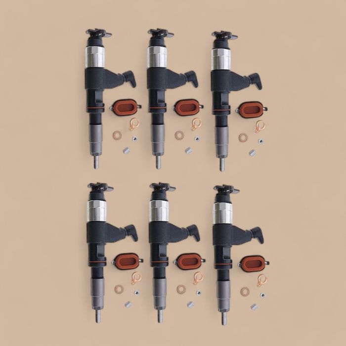 John Deere Common Rail Injector Compatible for Denso 095000-6310 John Deere RE546784 RE531209 RE530362