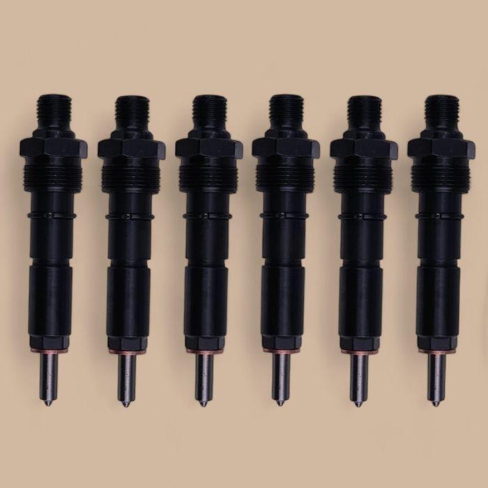 Bosch 6 PCS Fuel Injector 0432133860 3802689 Compatible for Bosch Cummins Engine 5.9L 12V