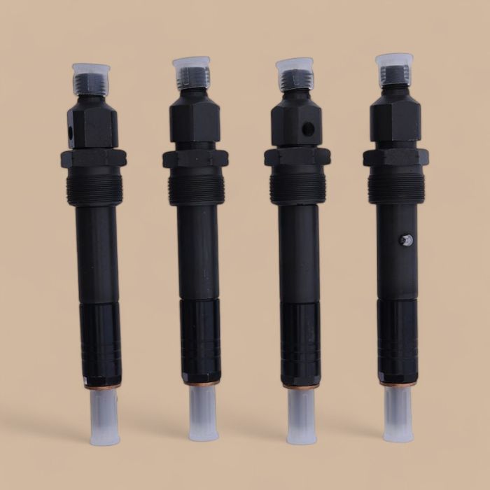 Perkins 4 PCS Fuel Injector U2645A058 Compatible for Perkins Engine 1004-42 1004-40TW