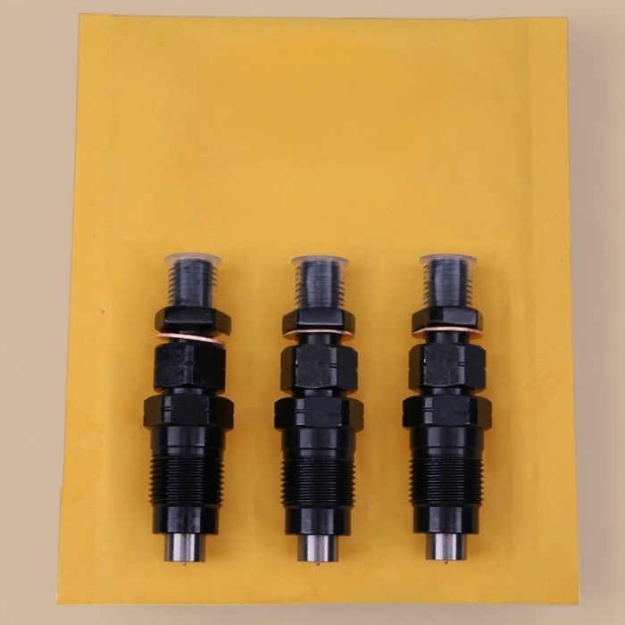 Kubota 3 Pcs Fuel Injector Nozzle Assembly 16871-53904 Compatible for Kubota Engine D902 D722 Tractor BX1860 BX2380 BX25DLB GR2110