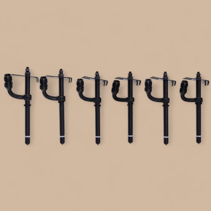 John Deere 6 PCS Fuel Injector AR68364 Compatible for John Deere Engine 6414 Tractor 2140 2155 2250 2555 2650 2750 2755 2850 2855 3255 4050