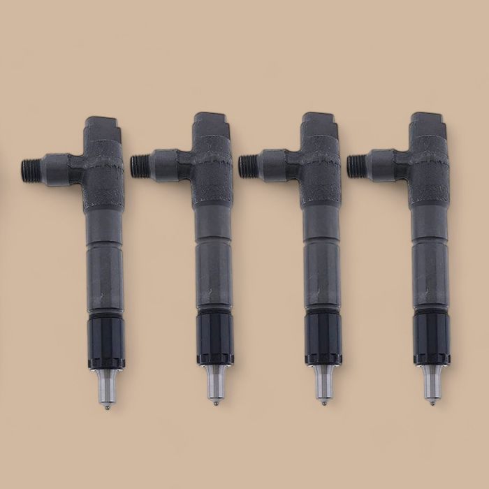 Yanmar 4Pcs Fuel Injector 729907-53100 Compatible for Yanmar 4TNV98 4TNV98T Engine