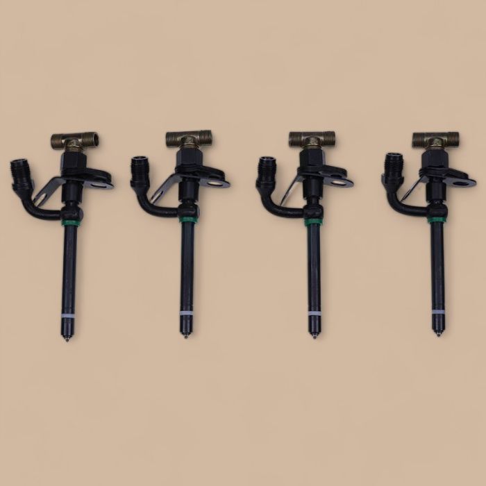 John Deere 4 Pcs Injection Nozzle SE500820 Compatible for John Deere Engine 4045 4039 Loader 210C 310C 315C 300D 310D