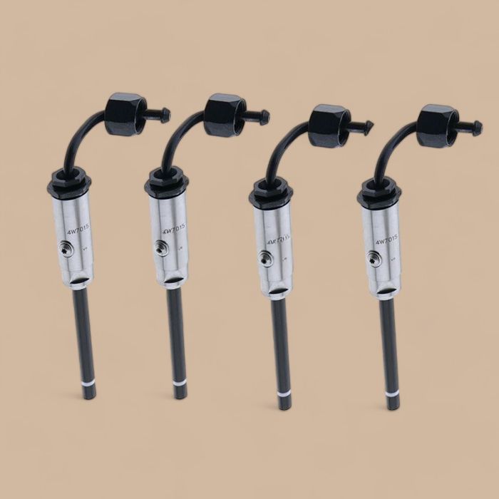 Caterpillar Fuel Injection Pencil Nozzle 4W7015 0R3419 Compatible for Caterpillar CAT 215B E180 931B 931C 935B 935C 943 953 Engine 3204