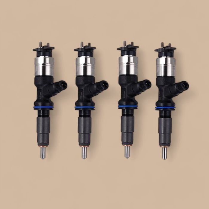 Perkins 4 PCS Fuel Injector T409981 Compatible for Perkins Engine 1204E-E44TA