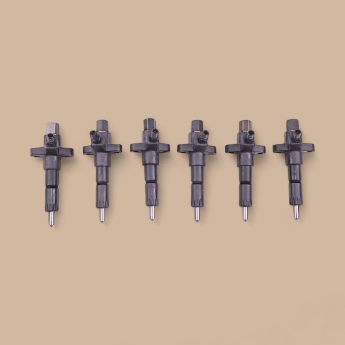 Isuzu 6 PCS Fuel Injector 1153001042 1-15300104-2 Compatible for Isuzu Engine 6BG1