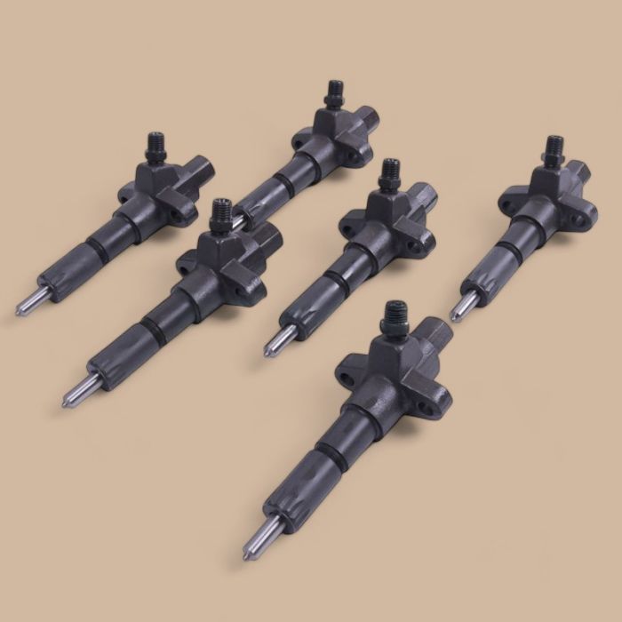 Isuzu 6 PCS Fuel Injector 1153002892 1-15300289-2 Compatible for Isuzu Engine 6SD1 Hitachi Excavator EX300-2 EX300-3 EX300-3C