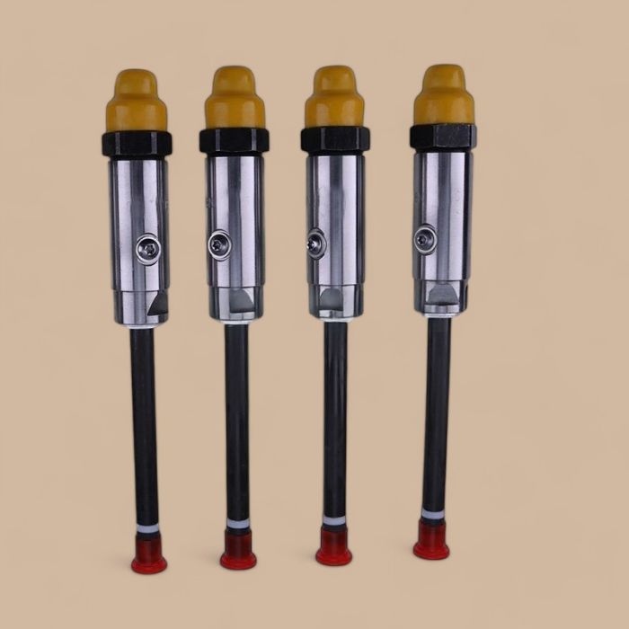 Caterpillar 4 Pcs Fuel Injector 0R-3418 Compatible for Caterpillar CAT Engine 3304 3304B Excavator 215 219 225 229 235 E240 E300