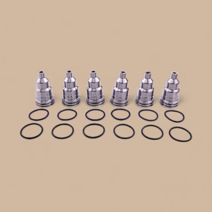 John Deere Fuel Injector Sleeve RE518339 RE531334 Compatible for John Deere Engine 10.5L 12.5L 13.5L 6105 6125 6135 Tractor 9100 7400 7200 7300 7350 7380 7450 7480