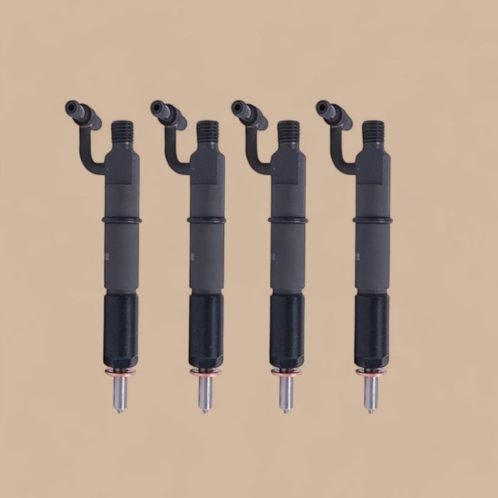 Komatsu 4 Pcs Fuel Injector 6208-11-3100 Compatible for Komatsu Engine SAA4D95LE-3A-4M SAA4D95LE-3B-4A Excavator PC130F-7
