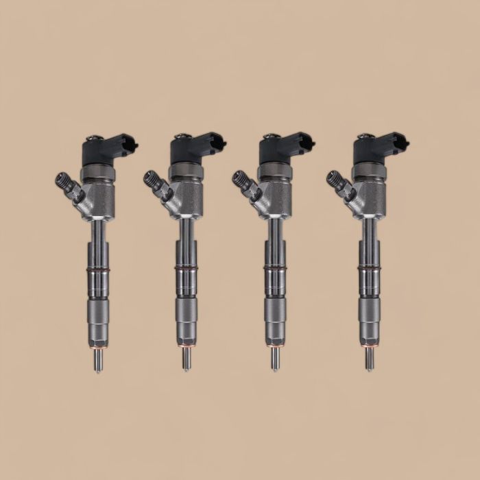 JAC 4 Pcs Fuel Injector 0445110335 1100200FA040 Compatible for JAC Engine 4DA1 Truck Urban 1042