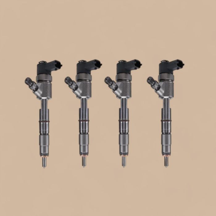Isuzu 4 Pcs Fuel Injector 0445110305 Compatible for Isuzu Engine 4JB1 4JB1-TC JMC Baodian E3
