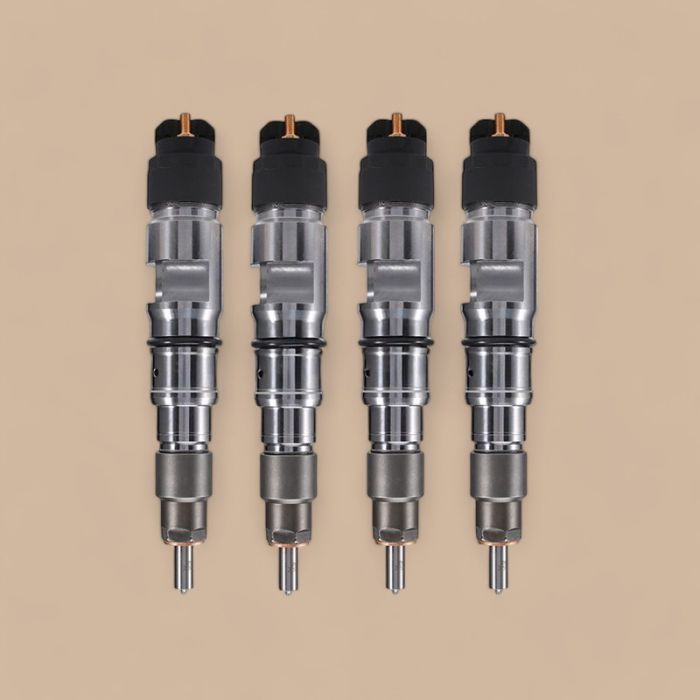 Yuchai 4 Pcs Fuel Injector 0445120225 G1000-1112100-A38 Compatible for Yuchai Engine YC4G