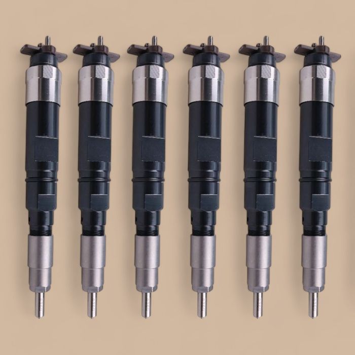 John Deere Fuel Injector RE524361 Compatible for John Deere Engine 6081 6090 6125 Tractor 8120 8220 8320 8420 8520 9220 9520