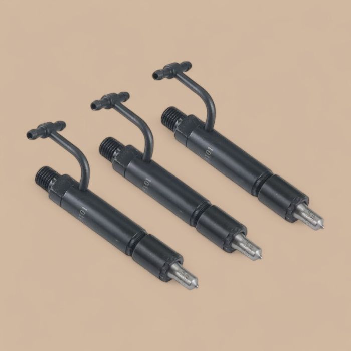 Yanmar 3Pcs Fuel Injector 729004-53101 Compatible for Yanmar 3TNV84 3TNV88 Komatsu 3D84E-5 S3D84E-5 3D88E-6 3D88E 3D88E-5 Engine