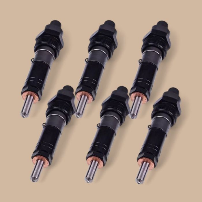 Cummins 6 Fuel Injectors 4089254 4078719 Compatible for Cummins Engine 6BT5.9 6BTA