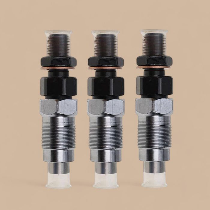 Kubota 3Pcs Fuel Injector 25-15318 Compatible for Kubota D722 Carrier CT3-44TV CT2-29 Engine
