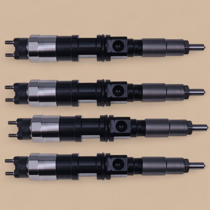 John Deere 4Pcs Fuel Injector RE516540 RE507860 095050-5050 Compatible for John Deere 4045 4.5L