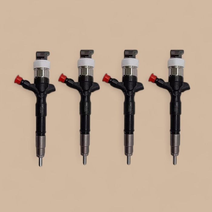 Isuzu 4 Pcs Fuel Injector 8-98106693-2 8-98106693-1 Compatible for Isuzu Engine 4JJ1 4JH1 4JL1 4JK1 Truck D-MAX