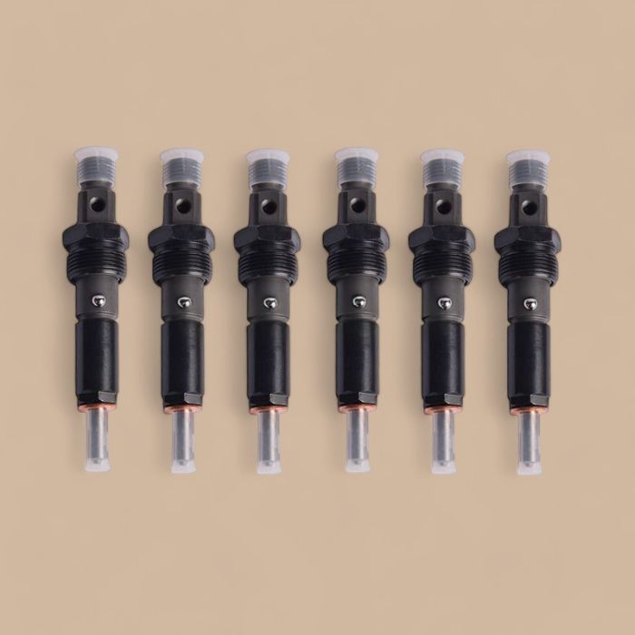 Cummins 6 Pcs Fuel Injector 3926818 Compatible for Cummins Engine 6C 6BTAA 5.9L Dodge Ram Pickup Truck 2500 3500