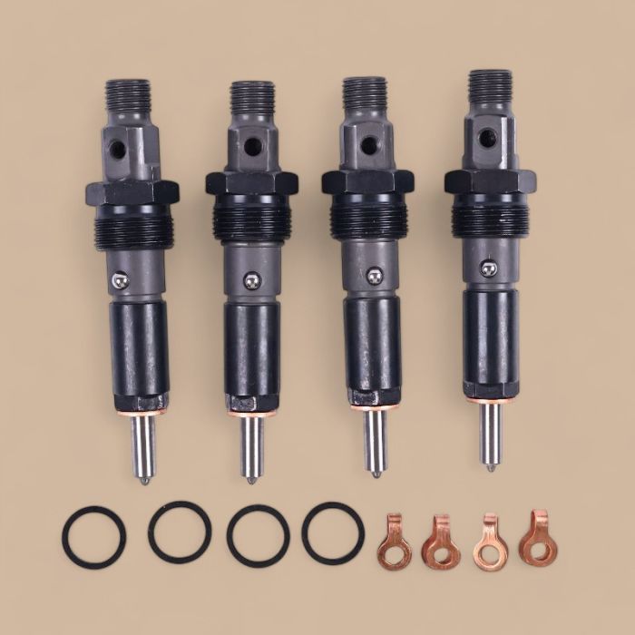 Cummins 4PCS Fuel Injector 4089468 Compatible for Cummins Engine ISB QSB4.5 4B3.9