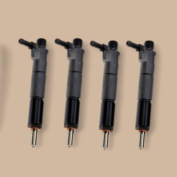 Komatsu 4 PCS Fuel Injector 6204-11-3500 Compatible for Komatsu 4D95 4D95L S4D95LE-3 S6D102E-1 Engine PC60-6 PW98MR-6 WA100M-5 WA70-5 WA80-5 WA90-5