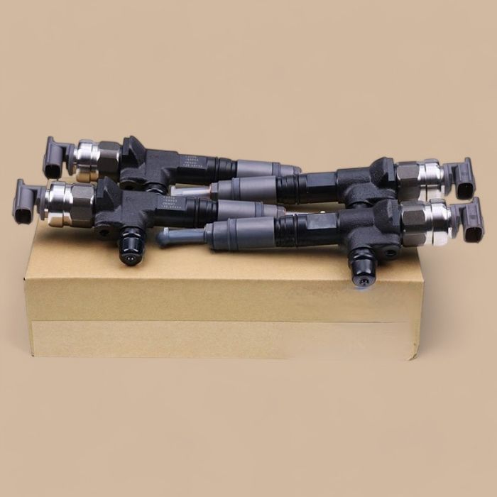Caterpillar 4 Pieces Fuel Injectors 436-2831 Compatible for Caterpillar CAT Engine C3.3B Loader 236D 242D 246D 257D 259D 262D 277D 279D 287D 289D
