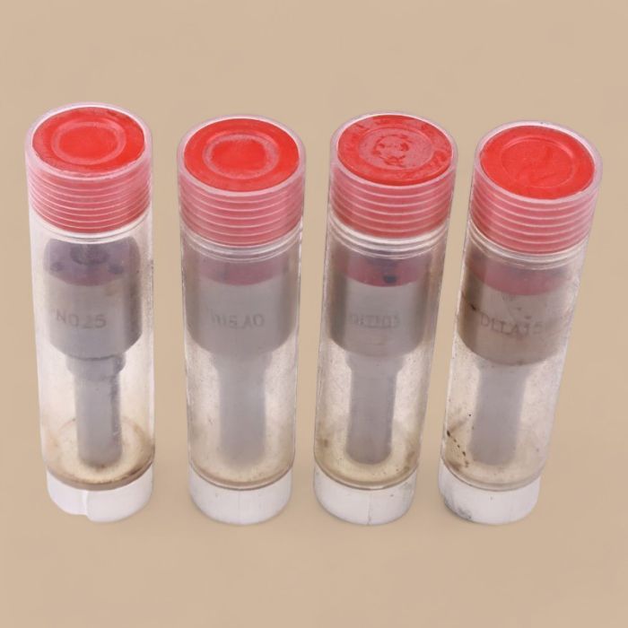 Isuzu 4 Pcs Fuel Injector Nozzle DLLA154PN025 105017-0250 Compatible for Isuzu Engine 4BD1T