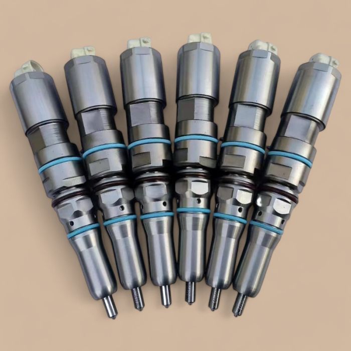 Caterpillar 6 PCS Fuel Injector 460-8213 20R-5077 Compatible for Caterpillar CAT Engine C9 C9.3 Wheel Loader 966L 966M 972L 972M