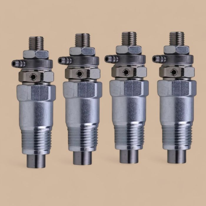 Carrier 4Pcs Fuel Injector 25-37625-00 Compatible for Carrier CT4-114-IDI Kubota V1902-IDI Engine