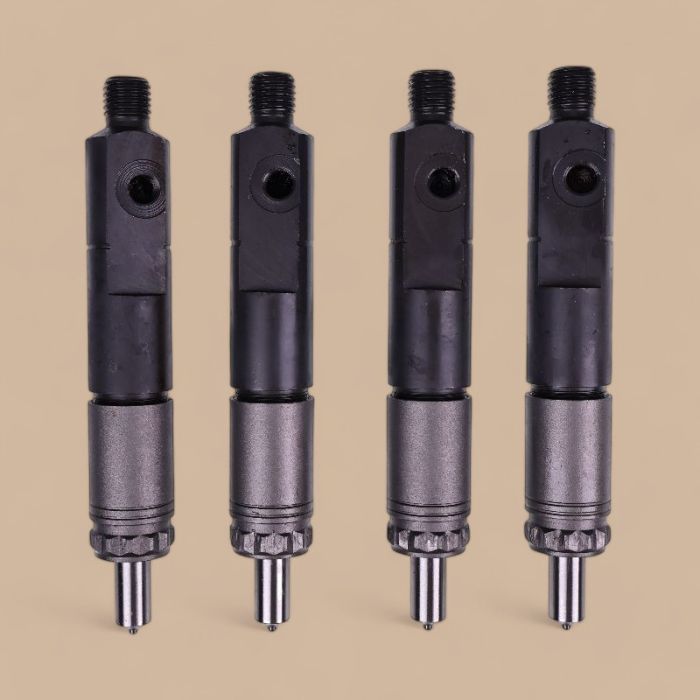 Perkins 4 PCS Fuel Injector 2645L010 29644 Compatible for Perkins Engine 1004.4LR3 1004T4LR5