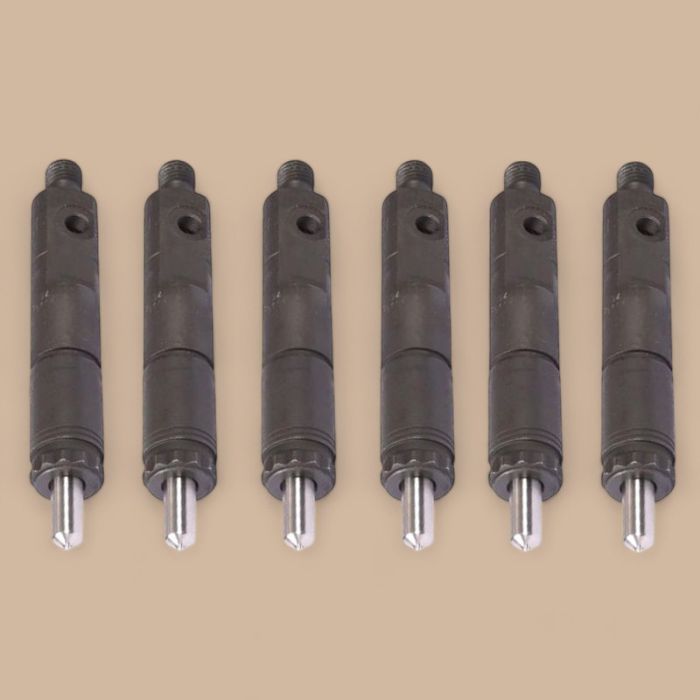 Perkins 6 PCS Fuel Injector 2645L015 30980 Compatible for Perkins Engine 1006E-6TW CC6.60