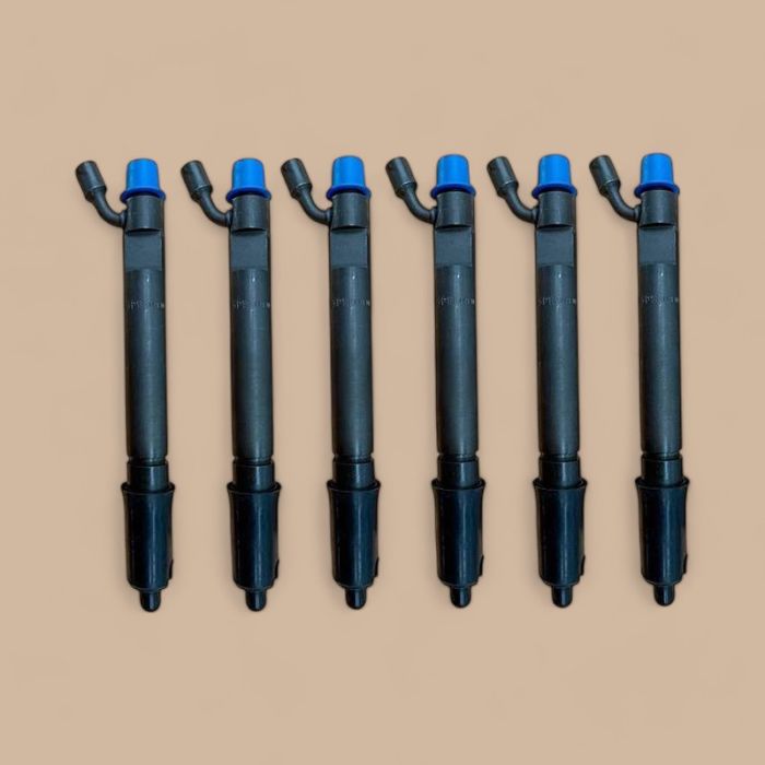 Cummins 6Pcs Fuel Injector 3802754 Compatible for Cummins Engine 6C8.3 C8.3 QSL9